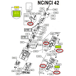 Самоблокирующийся винт Profurl P035013 для NC/NCI 42