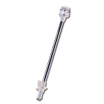 Круговой огонь на съемной мачте TREM L4101530 белый 360° 12В 10Вт 600мм в корпусе из белого АБС-пластика для судов до 20м