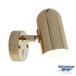 Бра галогеновое Batsystem Frilight Bayspot 94205B 8 - 30 В 1,7 Вт 140 люменов латунный корпус