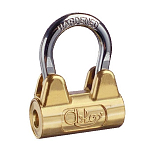 Замок навесной классический из латуни Abloy 3020 35 мм