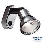 Бра галогеновое Batsystem Frilight Minispot 8658C 10 Вт хромированный корпус