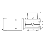 Мотор с редуктором Lewmar 66810008 24 В для V3