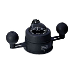 Компас Ritchie Navigation Globemaster B-463 12В Ø152мм карта на 2° с точками/5° стальной корпус с противоударным креплением и подсветкой черный матовый