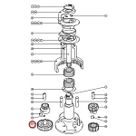 Передаточная шестерня храповика Lewmar 45000120