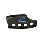 Стопор щелевой Clamcleat Racing Aero CL285 для троса Ø5-6мм 67x15x30мм из черного алюминия