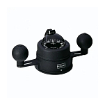 Компас Ritchie Navigation Globemaster B-453 12В Ø127мм карта на 2° с точками/2°/5° стальной корпус с амортизирующим креплением и подсветкой черный матовый