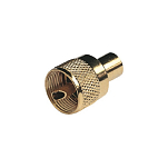 Антенный разъем PL-259 Glomex RA132GOLD позолоченный для кабеля RG58C/U