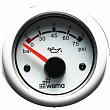 Индикатор давления масла белый Wema IORP-WW-0-5 12/24 В 0 - 5 бар