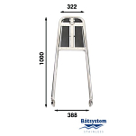 Бушприт-площадка Batsystem Race100 1000 x 390 x 320 мм