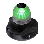 Круговой огонь Hella Marine NaviLED 360 2LT 980 910-301 зеленый 360° 9-33В 2Вт видимость 2 мили в черном пластиковом корпусе для поверхностного монтажа