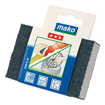 Губка шлифовальная Mako 8400 00М 100х70х25мм зернистость мелкая/среднегрубая