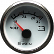 Вольтметр 24 В Wema IPVR-WS-18-32 18 - 32 В 52 мм