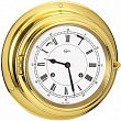 Часы-иллюминатор механические с боем Barigo Columbus 1641MS 220x70мм Ø150мм из полированной латуни