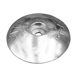 Магниевый анод Tecnoseal 00105UKMG Ø140x36мм 0,66кг дисковый со стальной вставкой для пера руля