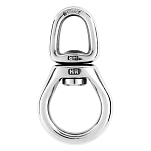 Вертлюг шарикоподшипниковый с большой дужкой Wichard HR 82468 115мм 3200-6500кг из нержавеющей стали 17.4 PH