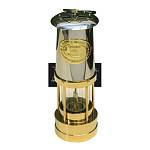 Лампа Дэви шахтерская керосиновая с верхом из нержавеющей стали E.Thomas & Williams Miners 4120/0 260 мм для Благодатного и Олимпийского огня