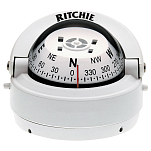 Компас Ritchie Navigation Explorer S-53W картушка 70мм 12В 100x73мм настольный с конической картушкой белый