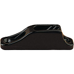 Стопор щелевой Clamcleat Junior CL203 для тросов Ø3-6мм 82x18x23мм из чёрного нейлона