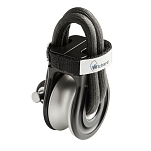 Блок одношкивный с гибкой петлей Dyneema Wichard 36020 Ø46мм 3000/6000кг для троса Ø10мм из анодированного алюминия