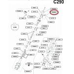 Верхний держатель подшипника Profurl P250033 для C290