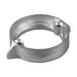 Цинковый кольцевой анод Tecnoseal 00704BIS Ø111x146x30мм для двигателей Volvo Penta DuoProp 290