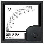 Аналоговый вольтметр Blue Sea DIN Meters 1050 8 - 16 В