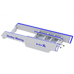 Система шлюпбалок Hurley marine H3O+ XL H3O-922XLEW с электрической лебедкой грузоподъемность 453кг из прочного белого полиэтилена для лодок с жестким дном и гидроциклов длиной до 3,96м