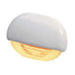 Светильник светодиодный Hella Marine 8560 Easy Fit 2JA 998 560-311 12-24В 0,5Вт 45x31,5мм в белом корпусе из пластика жёлтый свет