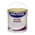 Эмаль высококачественная однокомпонентная белая Nautical Gloss Enamel NAU100/2.5LT 2,5 л