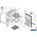 Дверца для холодильника Isotherm SGC00231AA для модели Cruise 65L