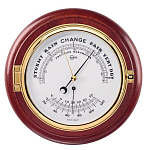 Барометр/термометр судовой Barigo 1586.2MS красное дерево