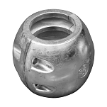 Цинковый анод Tecnoseal Standard 00521 Ø128x107мм для гребных валов Ø75мм