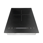 Встраиваемая индукционная плита Trem Z0801275 220–240В 1000Вт одна конфорка нержавеющая сталь/стекло