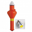 Буй сигнальный для спасательного плота оранжевый TREM Boetta Vega LED 4 x 1,5 В