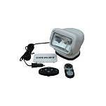 Прожектор галогенный Golight Stryker GL 3067 12В 5,5А 1300лм 370x135° до 260м IP56 белый стационарный со встроенным и ручным УБДУ