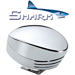 Электромагнитный звуковой сигнал Marco Shark SK1/C 13208222 12В 5А 108дБ 400Гц IP65 141х98х100мм из хромированного пластика