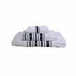 Набор белых махровых полотенец из хлопка Marine Business Santorini 53103 3шт