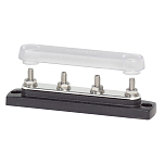 Шина контактная Blue Sea BusBar 2307 48/300В 150/130А 4 контакта с защитной крышкой