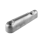 Цинковый анод Tecnoseal 02510 190x46мм овальный для двигателей Arneson