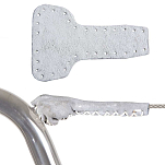 Кожаная защита для троса Waterline Design 1150 в комплекте с иголкой и ниткой