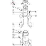 Верхняя тарельчатая крышка Lewmar 45001100