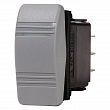 Выключатель клавишный однополюсный SPDT (ВКЛ)-ВЫКЛ-ВКЛ Blue Sea Contura III 8233 12/24В 20/15А влагозащищенный со светодиодной индикацией