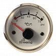 Индикатор давления масла белый/серебряный Wema IORP-WS-0-5 12/24 В 0 - 5 бар