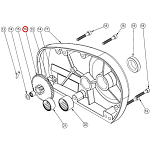 Передаточная шестерня Lewmar 66200254 1-я скорость