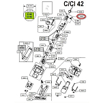 Верхний упор Profurl P036033 для L42/CL42/C42