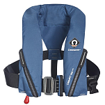 Детский спасательный жилет CrewSaver CrewFit 150N Junior 9705BA голубой с автоматическим пусковым механизмом и возможностью крепления страховки