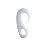 Карабин Wichard MQ1002 размер 4 100мм 70кг из белого пластика