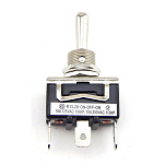 Выключатель тумблерный ВКЛ-ВЫКЛ-ВКЛ BEP Marine SW-32114 12В 20А с фиксированным положением ВКЛ