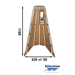 Бушприт-площадка Batsystem GPAT100 1150 x 520 мм