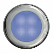 Светильник врезной водонепроницаемый LED Hella Marine Slim Line 2XT 980 502-221 12В 0,5Вт круглый корпус из полированной нержавеющей стали синий свет